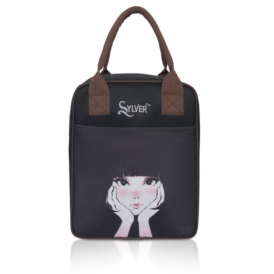 Sylver Miss Wednesday Black Insulated Lunch Bag